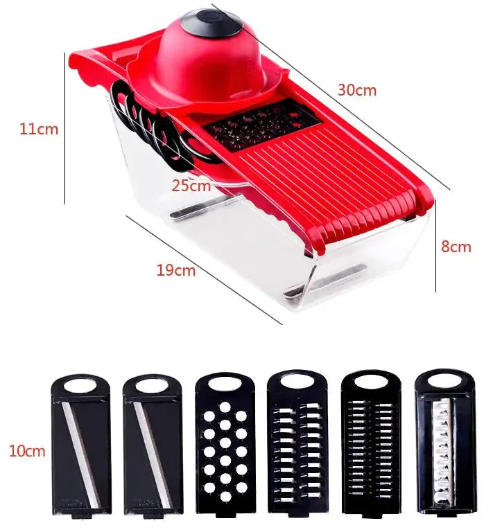 Multifunction Kitchen Slicer (6 Blades)