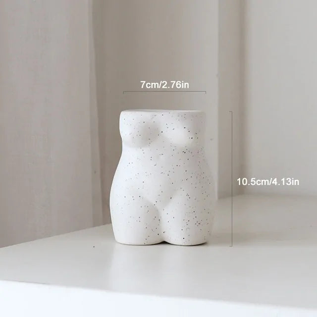 Ceramic Body Flower Vase