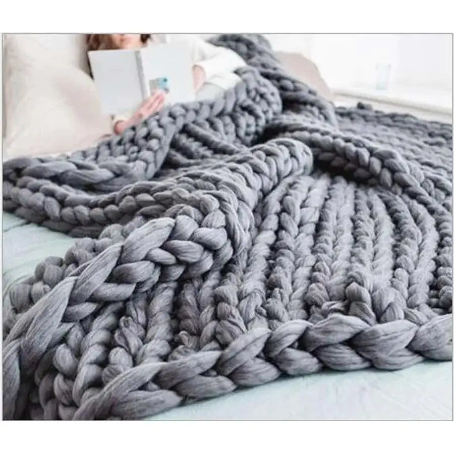 Weighted Knitted Blanket