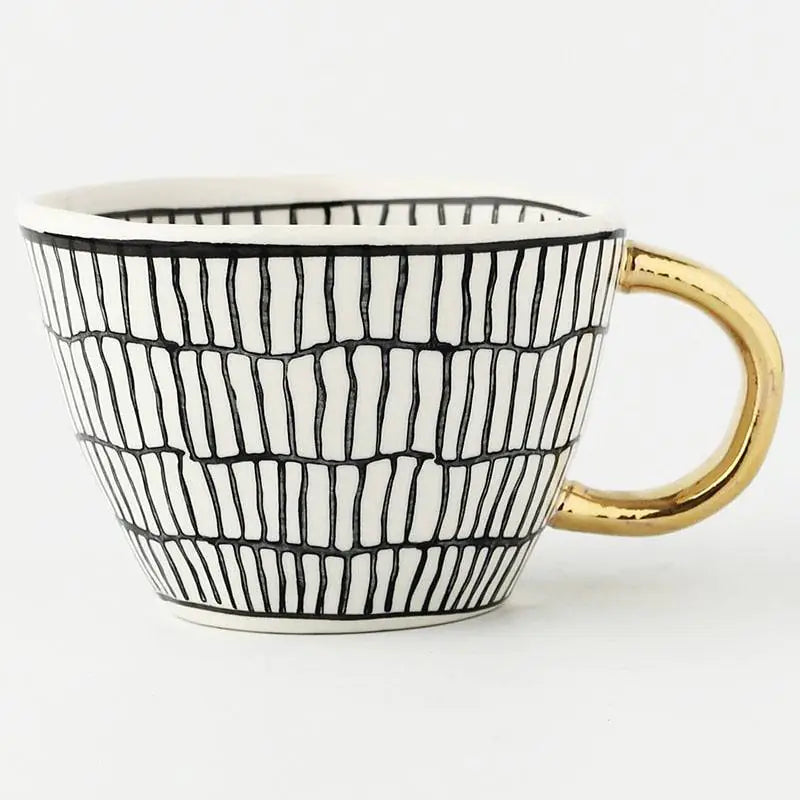 Patterned Ceramic Mugs