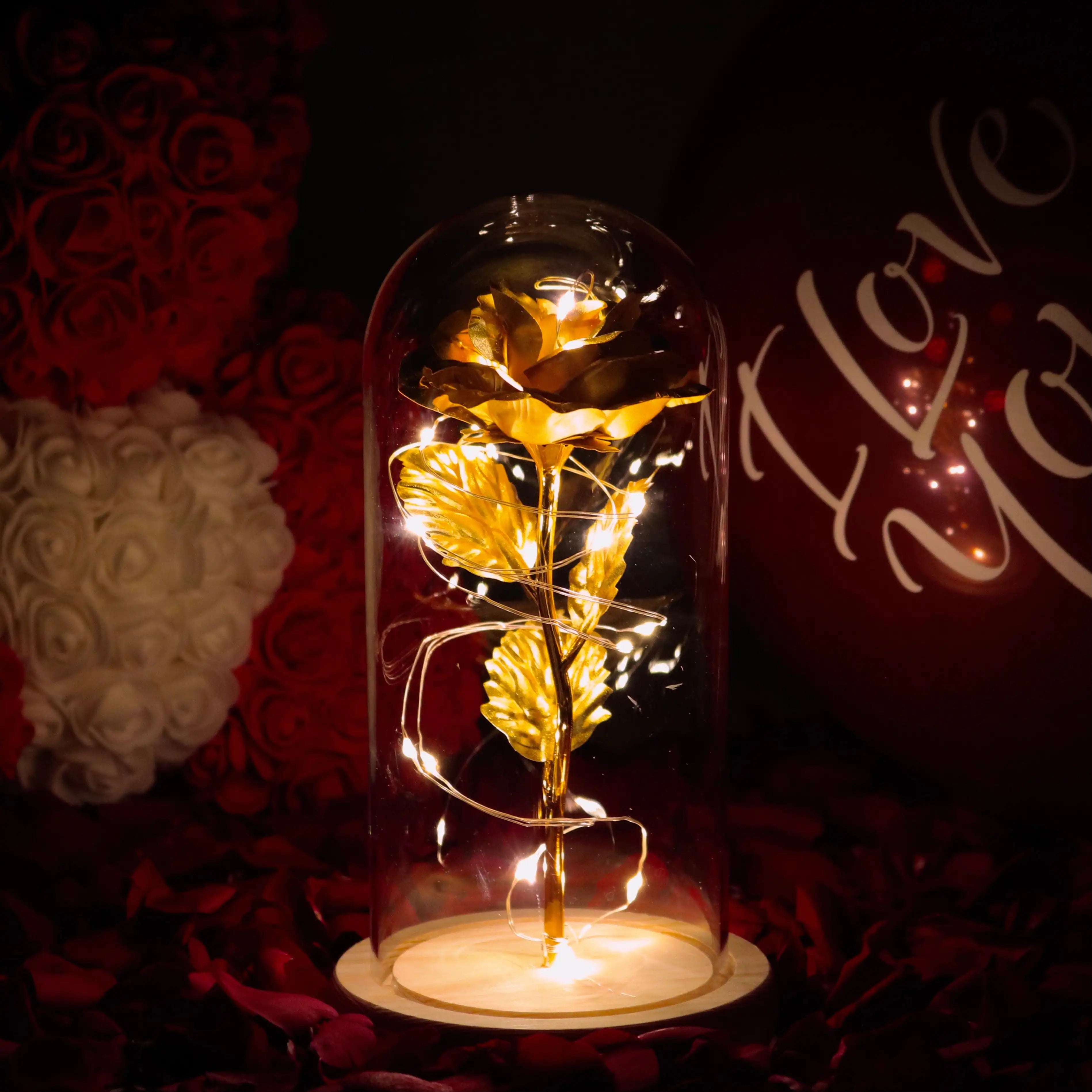 Eternal Rose Lamp