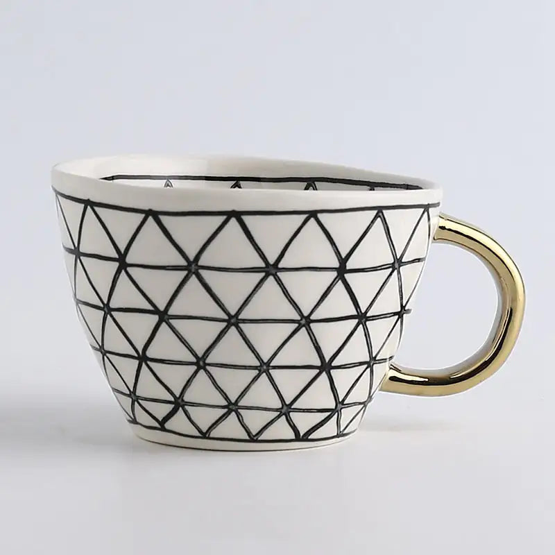 Patterned Ceramic Mugs