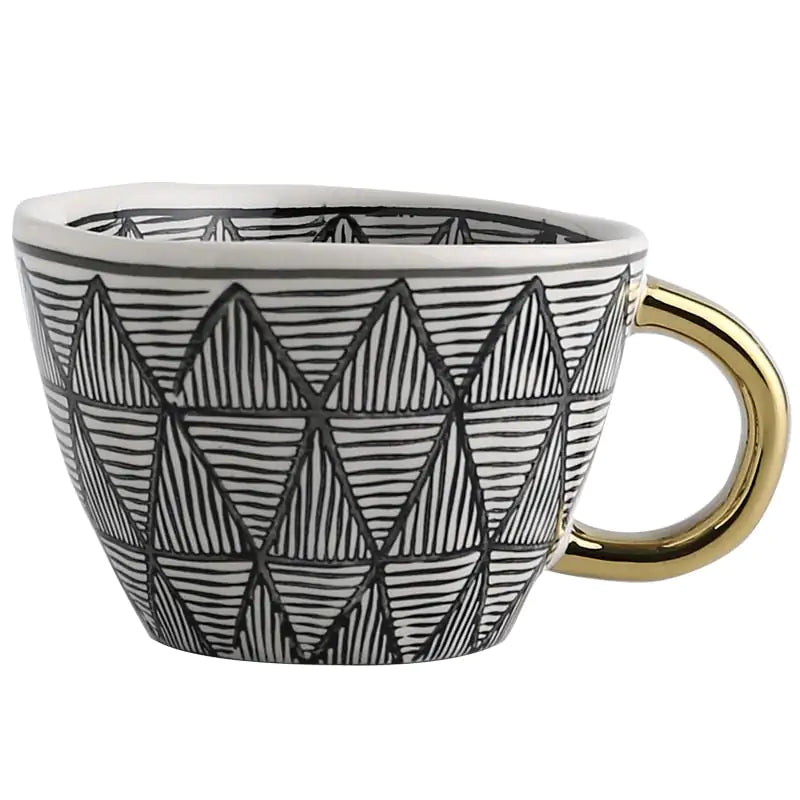 Patterned Ceramic Mugs