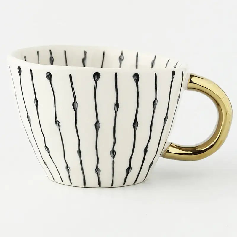 Patterned Ceramic Mugs