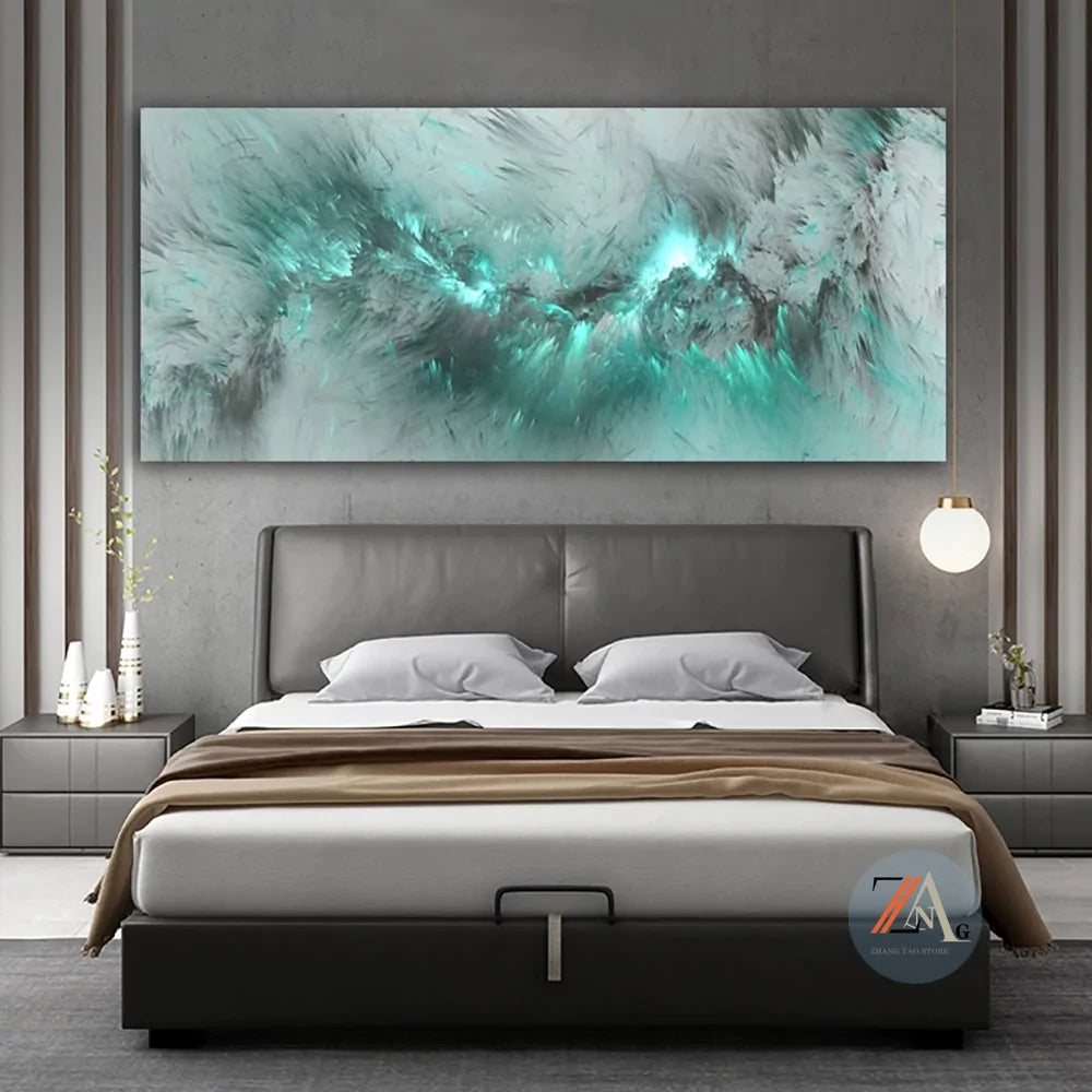 Modern Abstract Oil Painting Canvas Print