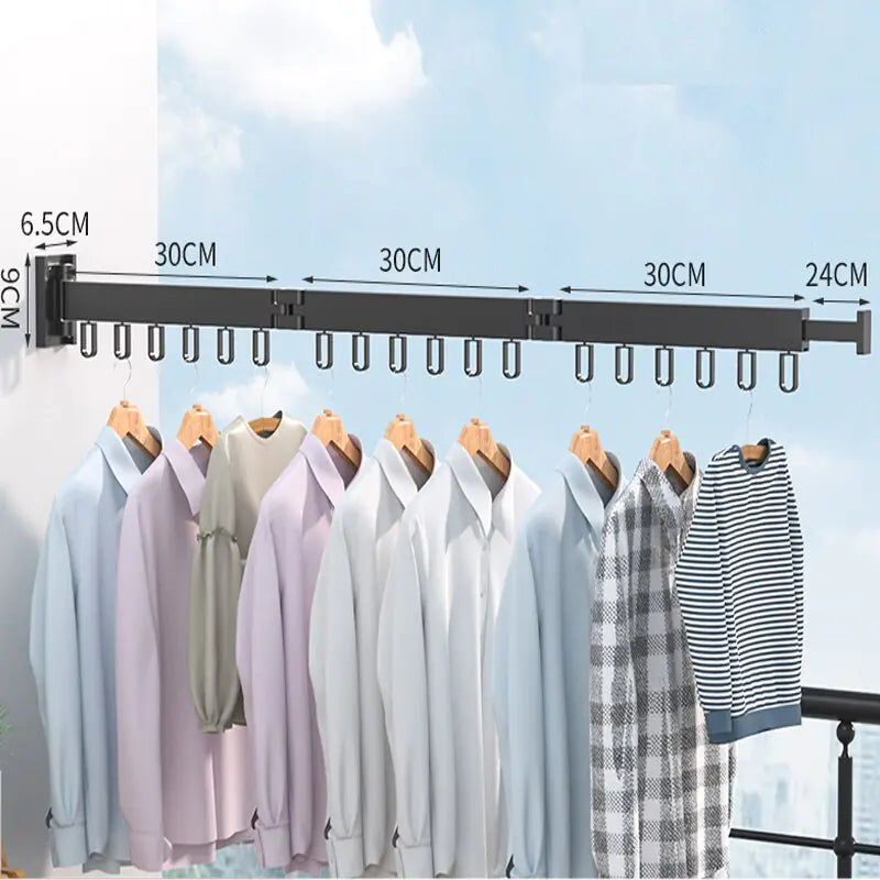 Retractable Clothing Rack