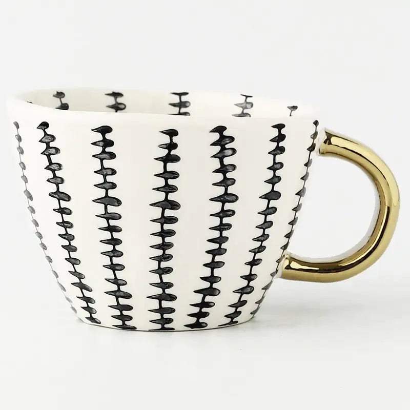 Patterned Ceramic Mugs